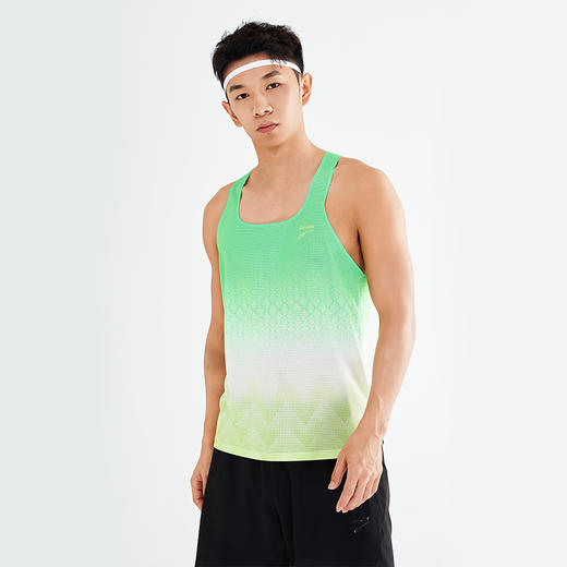 多威跑步背心男夏季新款运动背心透气无袖T恤2142509 商品图1