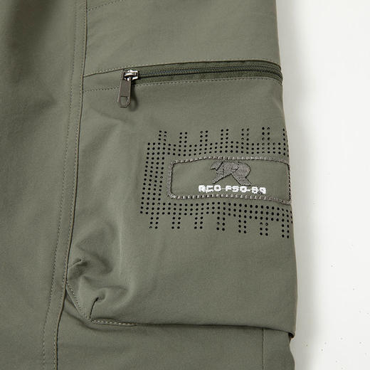 【DPS】大依优型大码休闲工装短裤五分裤大号裤子弹力透气加肥加大夏季松紧腰宽松运动沙滩裤 商品图4