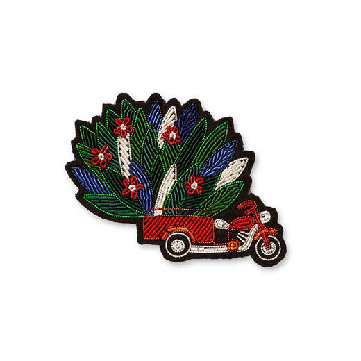 订购8周到｜Macon & Lesquoy-Taxi Brousse-乡村小车 金属丝线 刺绣 胸针［法国设计师］ 商品图0