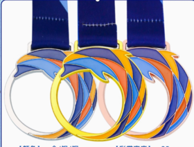 比赛奖牌定制定做荣誉纪念企业活动礼品马拉松赛足金银奖章订做