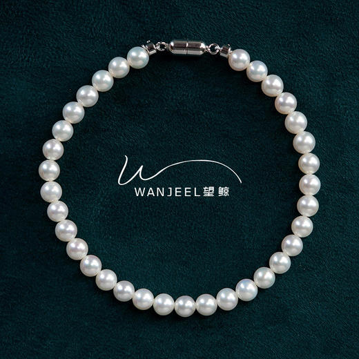 珍珠【素】小米珠手链（银款） 商品图0