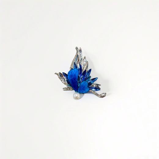 蝴蝶双面绣胸针 商品图1