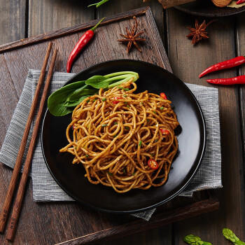 蔡林记新品/武汉热干面湖北特产碱水面条凉面拌面5人份全家福热干面675g /粮油调味 /方便食品 /有料煮面 商品图1