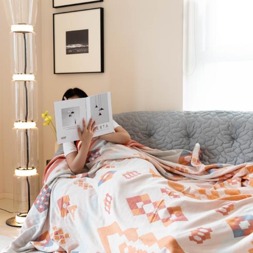 【武汉-蔡甸】汉棉盖毯多款多色纯棉纱布毛巾被150*200/200*230 商品图11