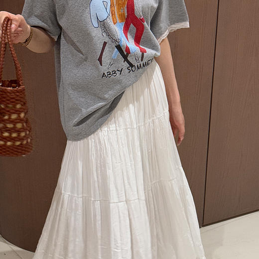 【现货】良木礼拼蕾丝T恤(319) 商品图1