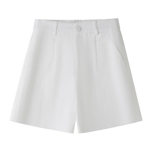 MYX-XYF-8921-L纯色西装五分裤女士短裤2025年夏季新款高腰薄款显瘦休闲阔腿裤 商品图4