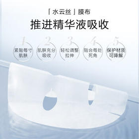 森田五重玻尿酸面膜 复合原液女面膜补水呵护敏皮提亮肤色30gx15片/盒