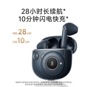 漫步者（EDIFIER）TO-U3 Plus真无线蓝牙耳机 半入耳式耳机 复古造型 礼盒 适用苹果华为小米OPPO手机 月白 商品图2