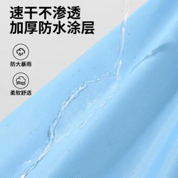 雨航（YUHANG）电动车雨衣电动车专用电瓶车雨披双人雨衣双人藏青色 商品图1