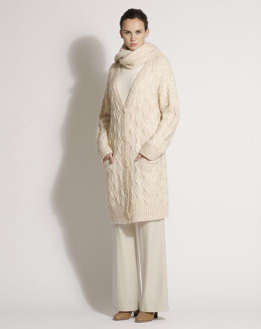 4894415642698 JOAN&DAVID JOAN&DAVID意大利进口毛线长款马海毛针织开衫 商品图0