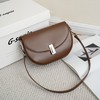 【预售3天】2025时尚百搭高级质感马鞍包单肩斜挎锁扣通勤小众女包yww6112 商品缩略图6