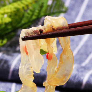 响诺即食鲜脆海蜇丝 2斤/桶（桶内独立4袋装）家庭装下饭下酒菜凉拌菜 /粮油调味 /南北干货 /鱼虾贝藻类干货 商品图1