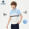 【纳维凯尔】【120-165】Navigare意大利小帆船男童夏款短袖POLO衫 商品缩略图1