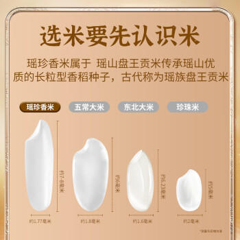 瑶珍 溪谷珍香米10斤 25年新米 猫牙米 长粒香米  大米 原生态 真空 /粮油调味 /米 /长粒香米 商品图3