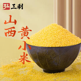 弘三利铺子山西黄小米五谷杂粮月子米当季新米500g精选新小米罐装 /粮油调味 /杂粮 /其他杂粮