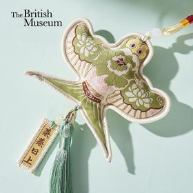 大英博物馆 东方梦境系列 纸鸢提花蒸蒸日上 香囊挂件