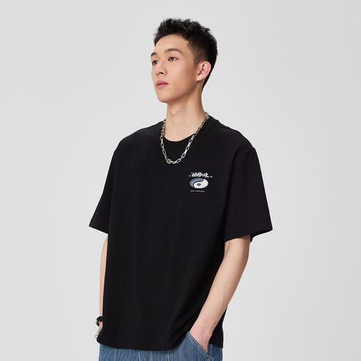 NPC潮牌中国风重磅凉感冰皮功夫太极拳摔跤印花短袖T男NP44TE44 商品图3