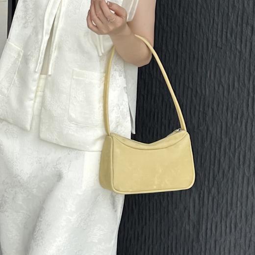 【预售3天】新中式腋下包小众包百搭新款单肩包中国风高级感绸缎包女M66019 商品图2