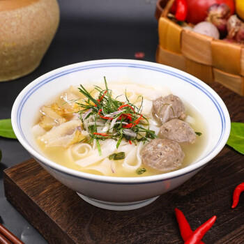 春彧记越式火车头牛丸河粉1人份/175.3g 袋装方便速食早餐夜宵 /粮油调味 /方便食品 /特色米粉/米线 商品图1