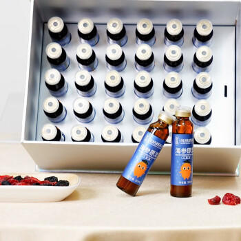 张奶奶海参肽原浆口服液钙铁锌吸好吸收肽饮品 儿童款 600ml礼盒 /粮油调味 /南北干货 /干海参 商品图0