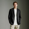 罗蒙男式商务西服轻盈透气休闲单西纯色百搭基础通勤日常西装外套男 商品缩略图3