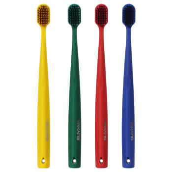 雅康韩国进口BBC宽头火山炭丝成人软毛牙刷4支 商品图3