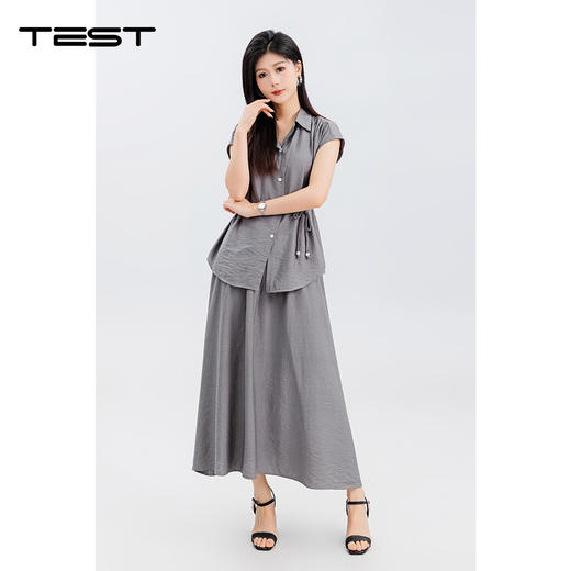 夏上新清新时尚舒适柔软气质套装裙4252073 商品图7