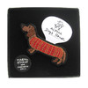 北京仓｜Macon & Lesquoy-Dachshund-腊肠犬 金属丝线 刺绣 胸针［法国设计师］ 商品缩略图2
