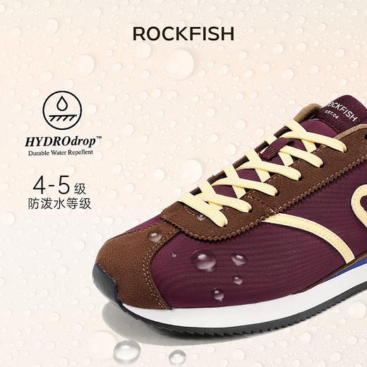 Rockfish 301阿甘鞋防泼水轻运动复古慢跑鞋休闲潮流英训鞋 商品图3