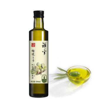 祥宇特级初榨橄榄油炒菜煎炸烘焙凉拌橄榄油轻食橄榄之乡500ml*2礼盒 /粮油调味 /食用油 /橄榄油 商品图2