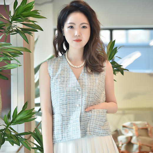 ST.SANLI【成衣系列】西装马甲GA122R13 商品图2