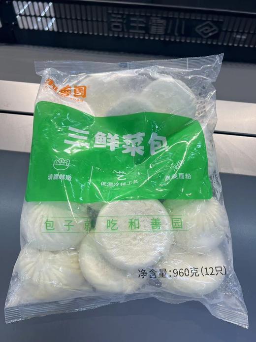 和善园960g三鲜菜包 商品图0