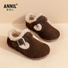 ANNIL/安奈儿软底童鞋冬季新款儿童休闲百搭保暖毛毛鞋加绒勃肯鞋HG4401167 商品缩略图1