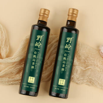 野岭【安徽舒城产地】有机生榨山茶油500ml冷榨茶籽油源头直发包邮 /粮油调味 /食用油 /其他油 商品图6