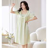 自然醒如梦（带胸垫）睡裙女款夏季云朵棉甜美法式公主风夏款短袖家居服睡衣裙子QH 商品缩略图14