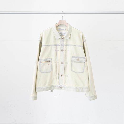 DAIRIKU "Ice Wash" 2PKT Denim jacket 冰雪洗水洗牛仔夹克外套 商品图3