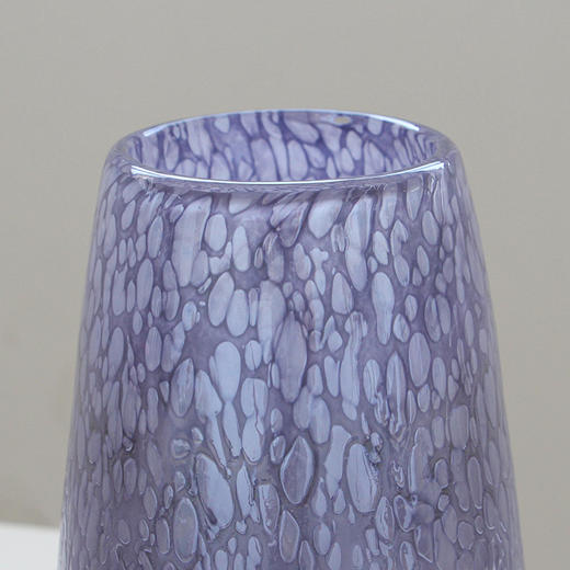 紫色珠光芍药花器玻璃花瓶摆件餐桌花器 商品图6