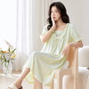 自然醒如梦（带胸垫）睡裙女款夏季云朵棉甜美法式公主风夏款短袖家居服睡衣裙子QH 商品缩略图8