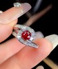 1.09ct刻面红宝石戒指 商品缩略图1