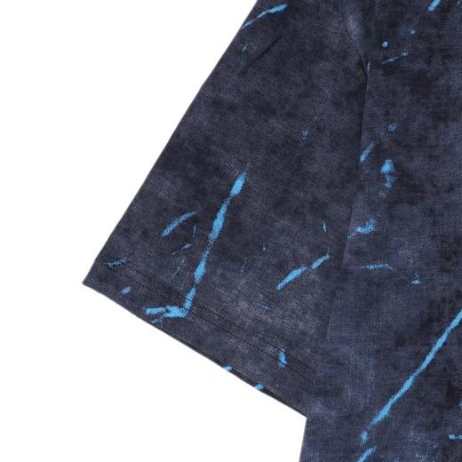 T3368夏季高级感新款美式潮牌扎染撞色喷绘圆领短袖T恤百搭时尚上衣 商品图4