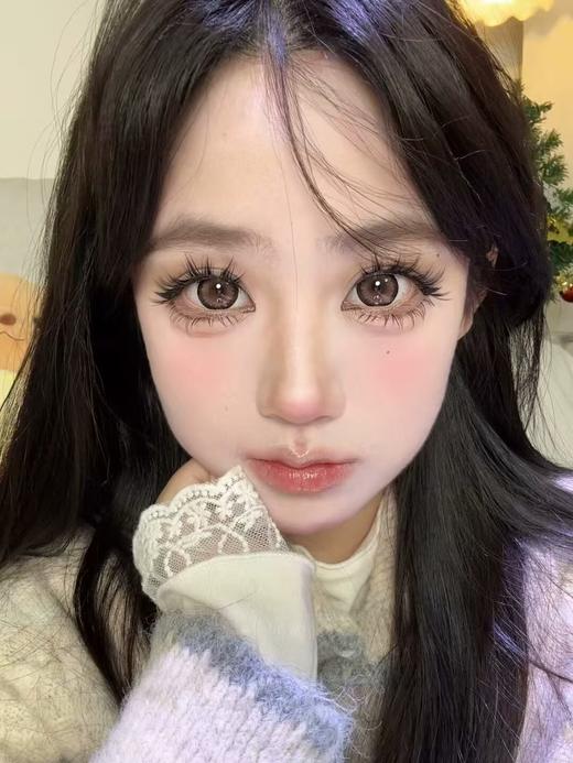 【半年抛大直径】AROMI-蹦蹦秋田 棕-14.5mm【半年抛 0-800度 含525/575】 商品图1