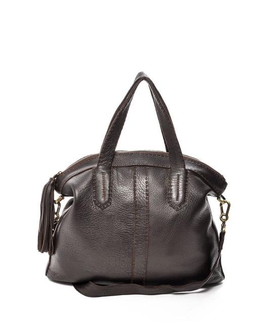 757450349462 Carla Mancini 棕色经典简约百搭手提包 商品图1