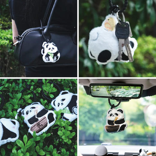 【分销】方回春堂文创馆香囊，多款可选，熊猫挂件钥匙挂件 商品图2
