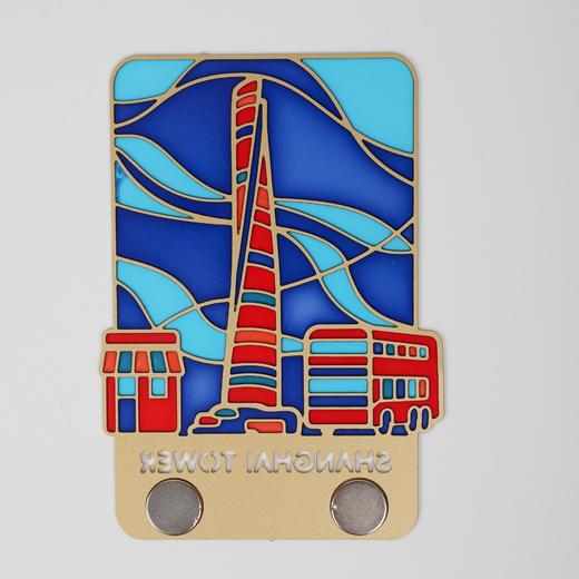 【632推荐】上海中心透光金属冰箱贴 商品图4