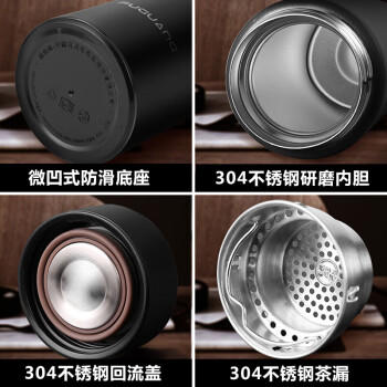 富光保温杯304不锈钢茶杯真空商务杯男女士学生大容量水杯子京东限定 商品图7