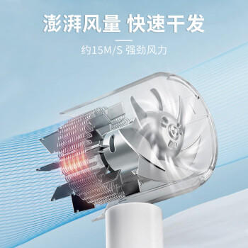 超人电吹风机家用水润负离子沙龙大风量速干 恒温护发吹风筒1800W 情人节礼物 RD72030 商品图1