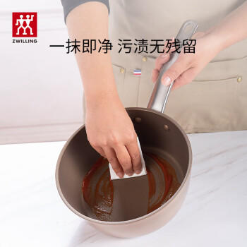 双立人（ZWILLING）奶锅不粘锅平底锅宝宝辅食锅泡面锅煮粥锅Enjoy 20cm一人食小奶锅 商品图1