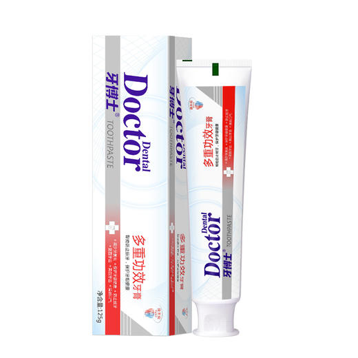 牙博士多重功效牙膏125g*3只装 商品图4