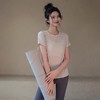 跃牌【安琪拉系列】夏季竹节纱透气瑜伽T裇镂空美背运动上衣女TX41025 商品缩略图2