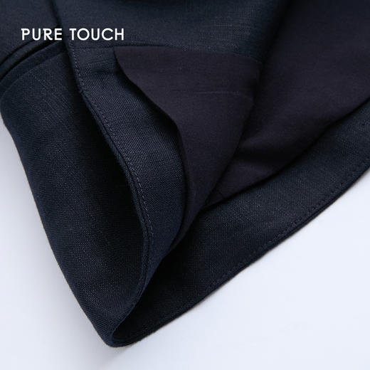 PURE TOUCH经典黑色修身无袖西装马甲 1313242131 商品图4